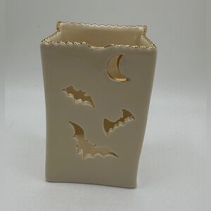 Vintage Lenox Flying Bat Luminary Votive Candle Holder